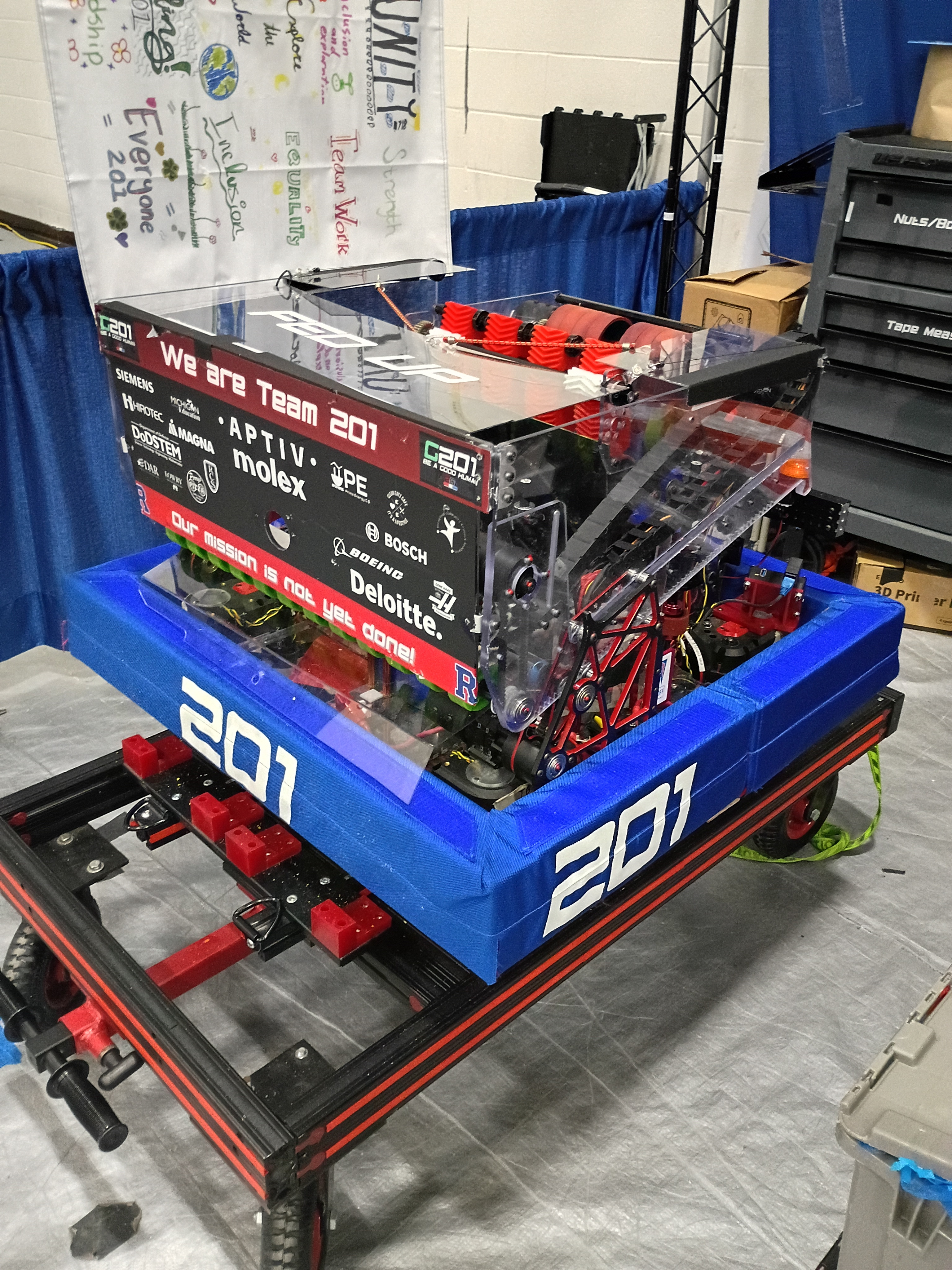 Agent Ditto, Team 201’s 2026 FRC robot